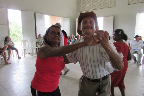 Muita animação em festa dos idosos